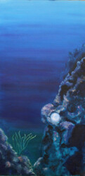 painting by Tricia Migdoll 'The Illusive Pearl'
